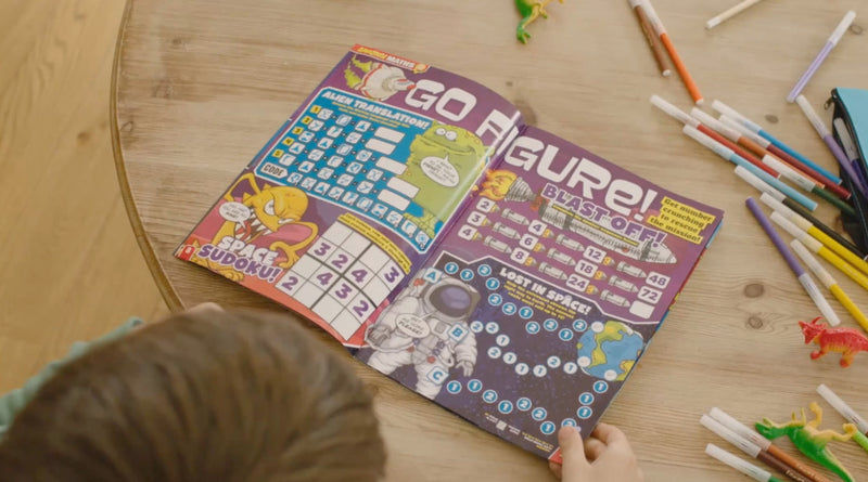 educational content inside the magazine