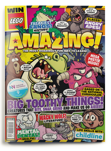 Amazing! Issue 38 - Big Toothy Things!
